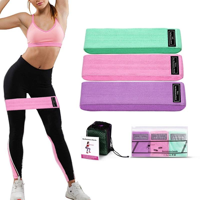

Unisex Booty Band Loop Resistance Band Workout Exercise for Legs Thigh Glute BuSquat Bands Non-slip Design