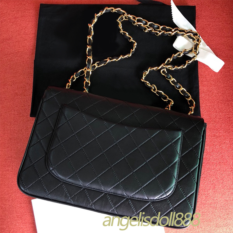 

Jumbo 30cm Quilted Large Flap Bag with date code Cowhide genuine leather high end top quality handbags shoulder Women Bags 2021 Purses, Contact us