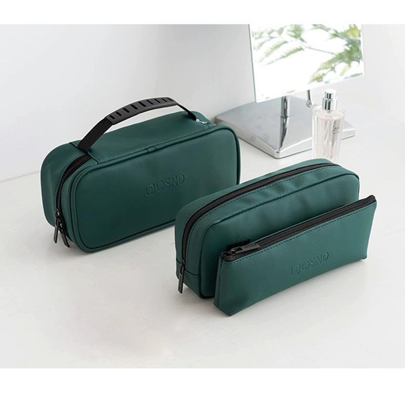 

New Women Travel Waterproof Toiletry Make Up Bag Wash Shower Makeup Organizer Multifunction Multi Layer Cosmetic Bag, White