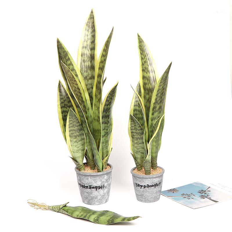 

Artificial succulent plant agave desert plant tiger tail orchid office decoration pseudo bonsai tropical plants green plants1, Army green