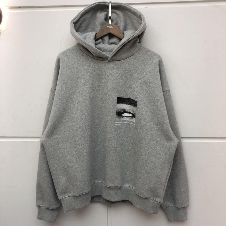 

2021 New Eye Printing Loose Arnodefrance Hoodie Men Women Autumn Winter Cotton Vintage Pullover Hoody Gray Adf Sweatshirts X6r3