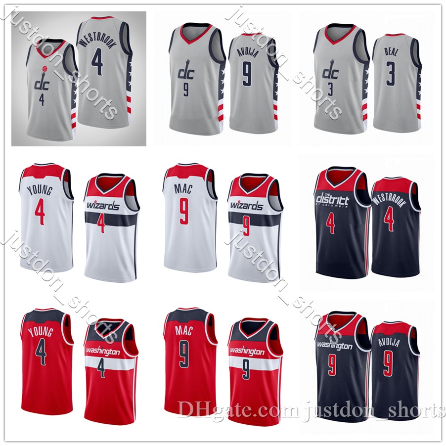 

Men 9 Deni Avdija Washington2020-21 White City Jersey, Shows