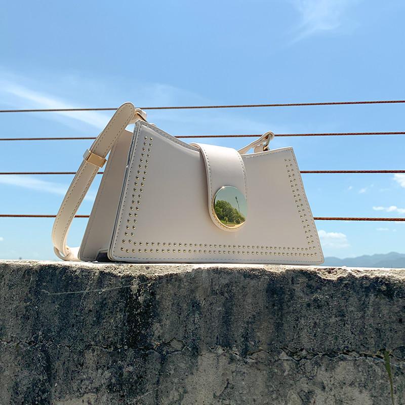 

Elegant Female Armpit bag 2021 Fashion New High quality PU Leather Women's Designer Handbag Travel Shoulder Messenger Bag, Black