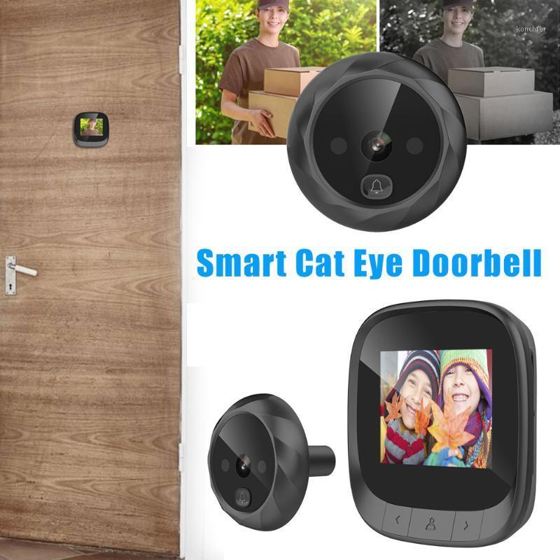 

2.4 Inch Digital Doorbell LCD 90 Degree Eye Electronic Peephole Doorbell Infrared Camera Door Viewer @M231