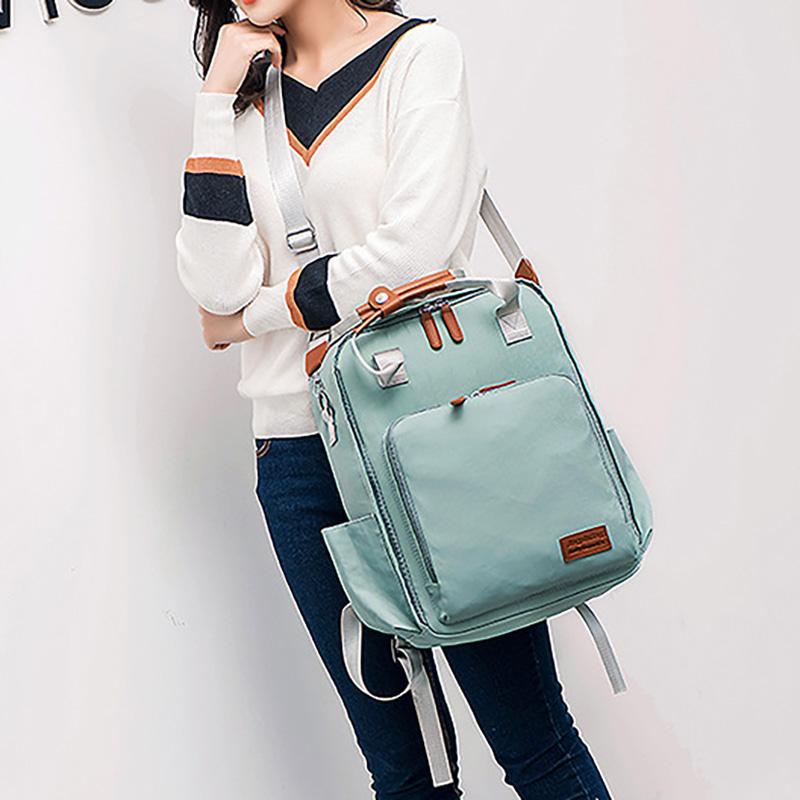 

Fashion Travel Backpack Nursing Bag for Mommy Large Capacity Diaper Bag Nappy for Baby Care BRW014, Bya002green