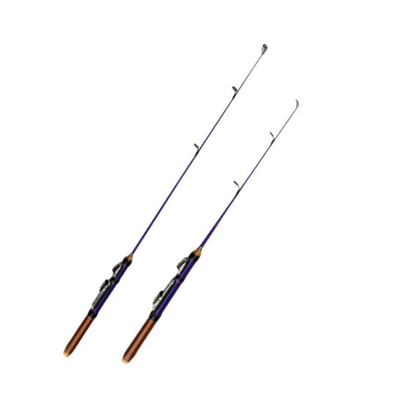 

50cm/70cm Winter Glass Fiber Fishing Rods Ice Fishing Rods Or Reels To Choose Bait Casting Rod Accessories