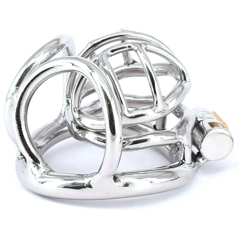

3 Size Male Chastity Cage Stainless Steel Cock Cage Easy to Pee Chastity Devices for Men