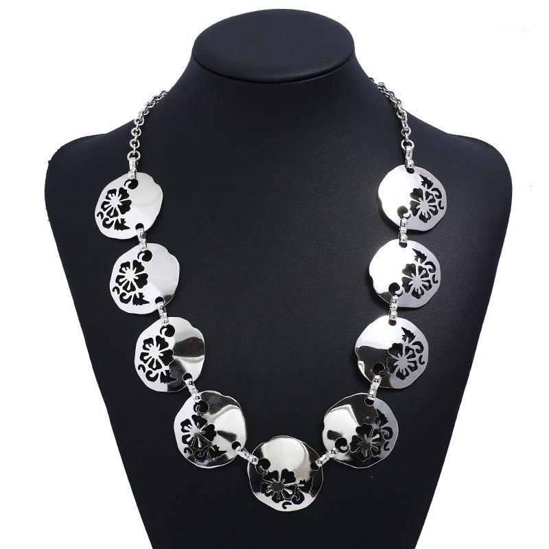 

Chokers LZHLQ Big Necklace Women Bohemian Female Maxi Fashion Large Jewelry Punk Ethnic Collar 2021 Style Colar1