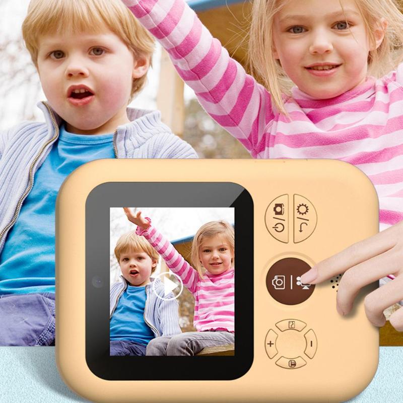 

Children Camera Instant Print Camera 1080P HD Christmas Gifts With Thermal Photo Paper For Kids Toys Birthday Gift