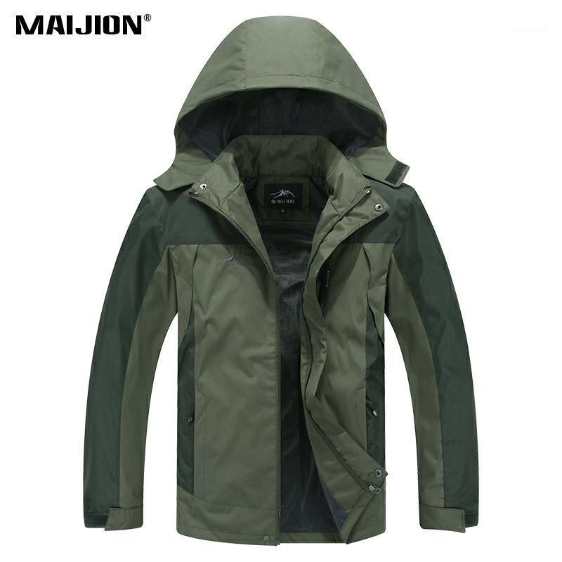 

Unisex Slim Hiking Jackets Women Men Breathable Waterproof Casual Jacket Windproof Skiing Coat Outdoor Cycling Sport Coat1, Men green