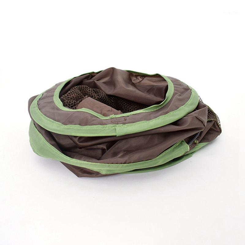 

New Pet Cat Tunnel Toy 2 Holes Play Squeaky Paper Tubes Collapsible Crinkle Kitten Toys Puppy Ferrets Play Dog Tunnel1