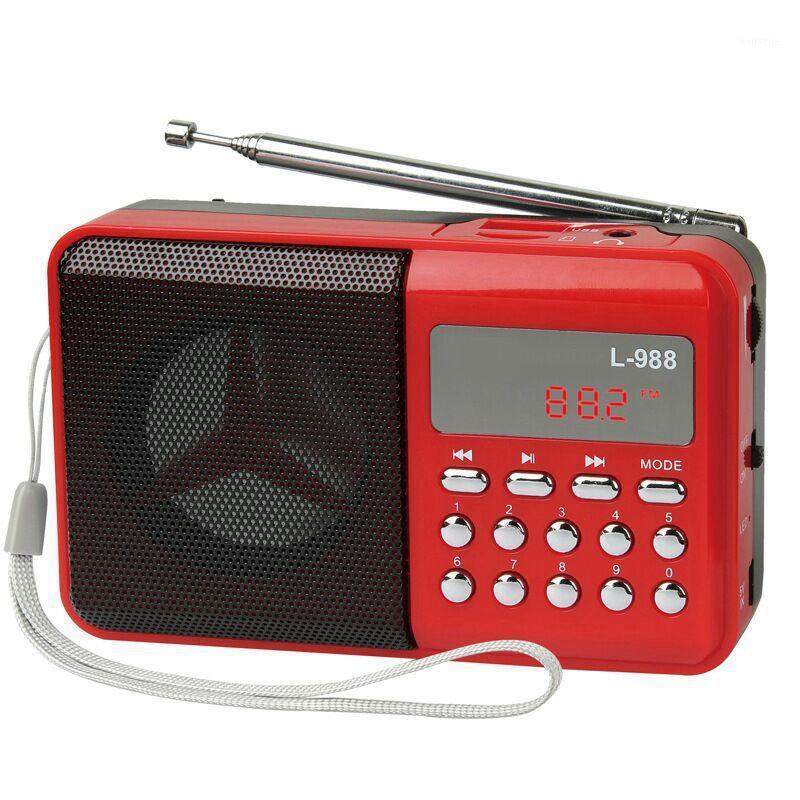 

L-988 Hifi Speaker Micro-Usb Mini Speaker Music Player o Music Speakers with FM Radio MP3 Player1