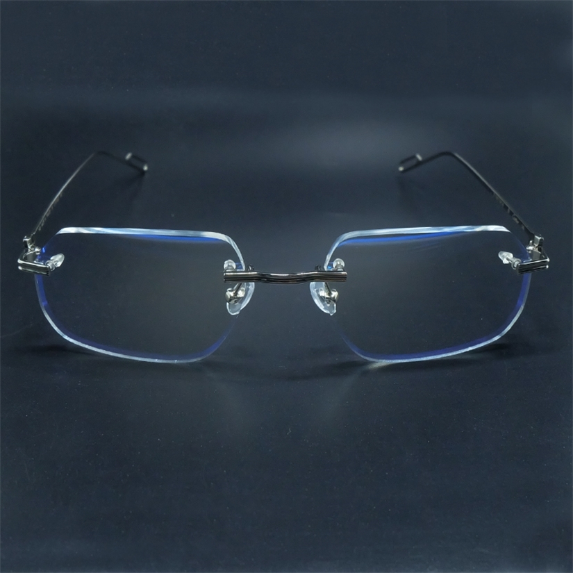 

Clear Eye Glasses Frames For Men Rimless Carter Metal Designer Prescription Glasses Espejuelos Mujer Sun Glasses For Women