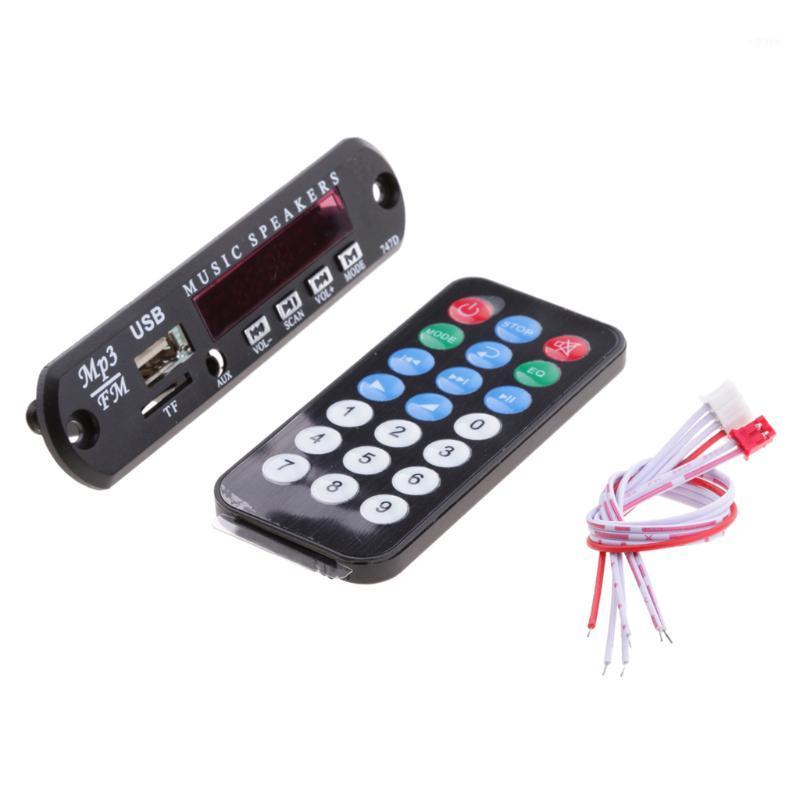 

12V MP3 WMA Decoder Plate Audio Module USB TF with Digital Display1