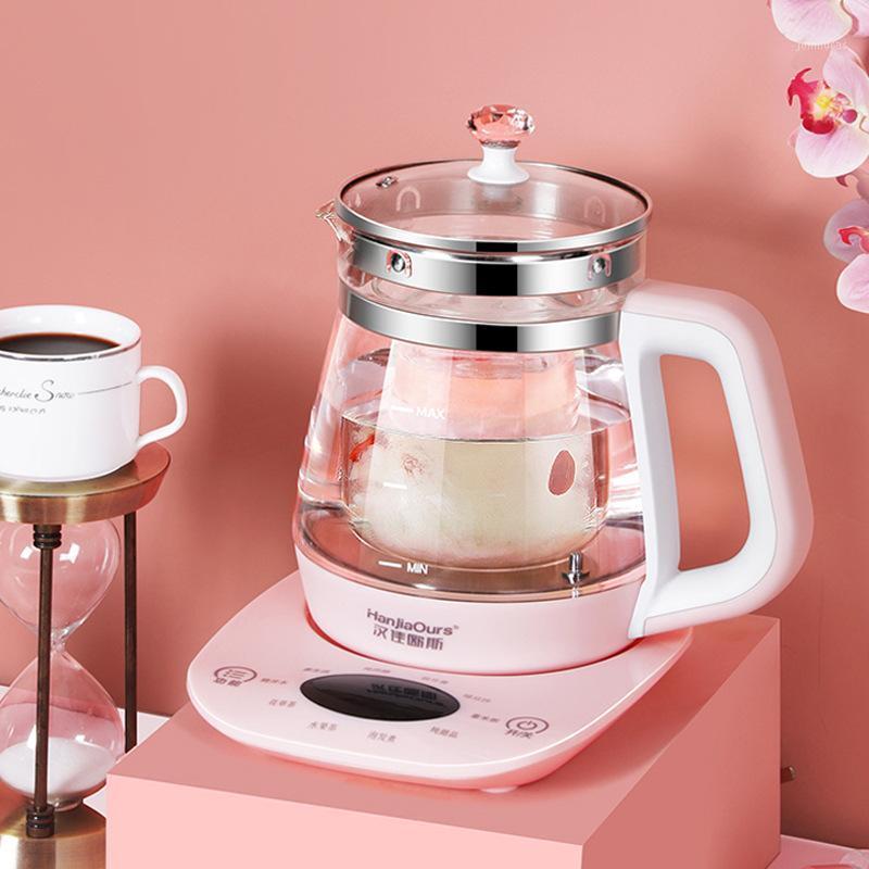

Health Pot Borosilicate Glass Flower Cup Multi-Function Electric Kettle Cooker Fried Medicated Pot1