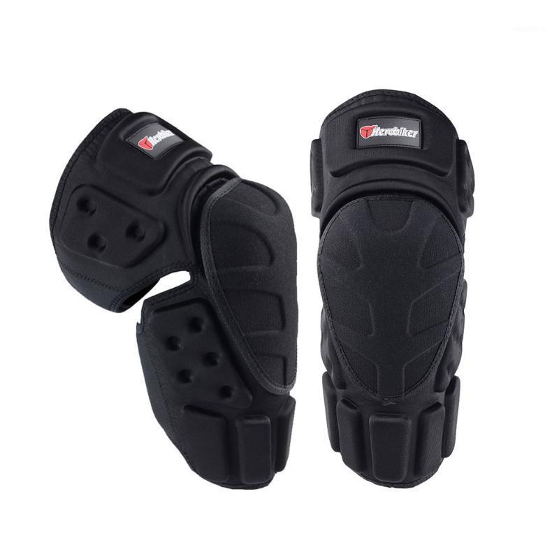 

HEROBIKER Unisex Motorcycle Black Knee Pads Motocross Knee Protector Guard Moto Protector Protective Gear Motorbike1