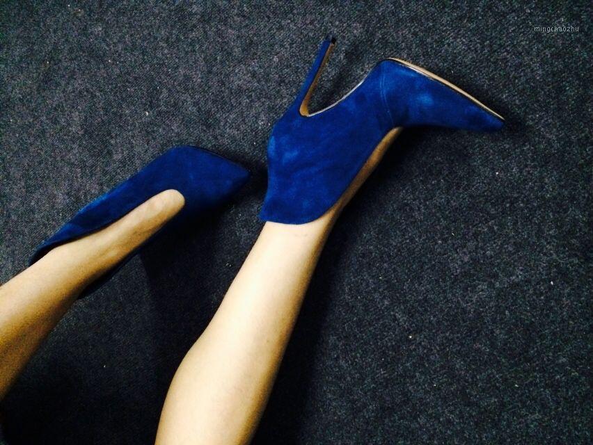 

Real Photo Vamp Suede Pointed Toe Booties Red Black U-cut Slip-on Spring Winter Short Boots Women High Heel Party Dress Shoes1, As picture