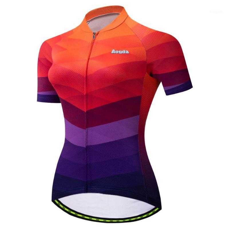 

Aogda Cycling Jerseys Women Bike Shirts Biking Clothing1, Orange