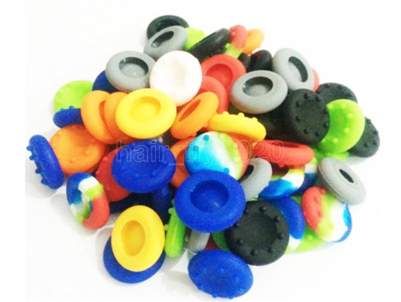 

Silicone Analog Thumb Stick Grips Cover for Playstation PS4 Pro Slim For PS3 Controller Thumbstick Caps For Switch
