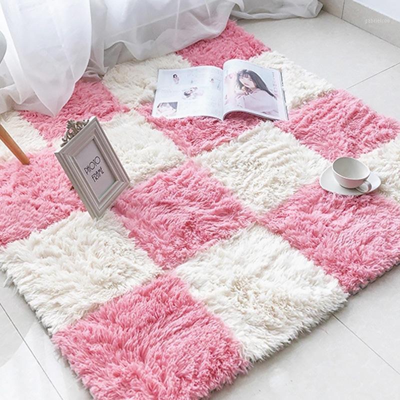 

Soft Long Plush Kids Rug Baby Play Mat Toys Foam Infant Developing Mat Rug Puzzle Interlock Floor Mats 30*30 CM1