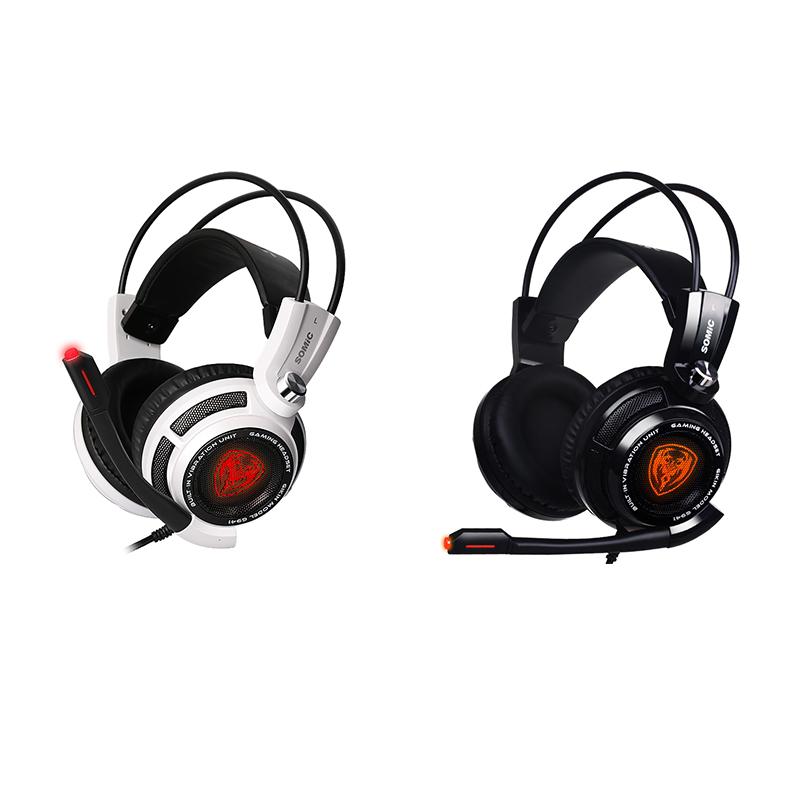 

G941 Gaming Headset for PS4, PC and Laptop, 7.1 Virtual Surround Sound USB Lightweight over Ear Headphone with Mic,Volume, White