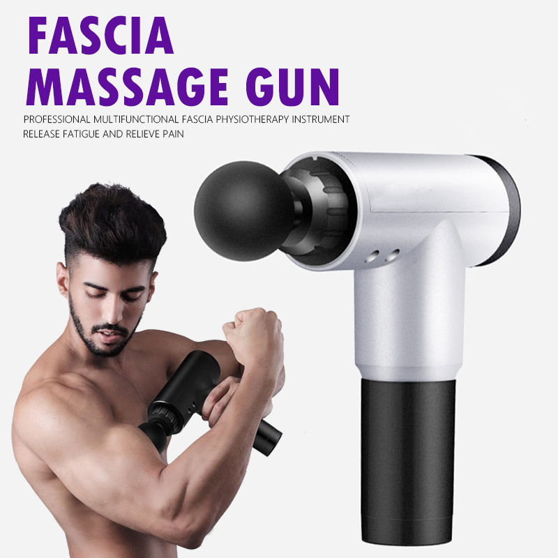 

Fascia Massage Gun Muscle Pain Relief Therapy Massager Relaxation Body Slimming High Frequency Portable Device