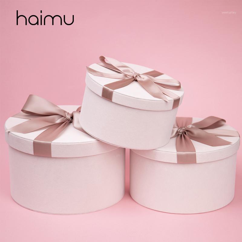 

Solid Flannelette Gift Box Birthday Gifts Decoration Valentine's Day Wedding Favor Packaging Gift Box for Bridesmaid Boxes1