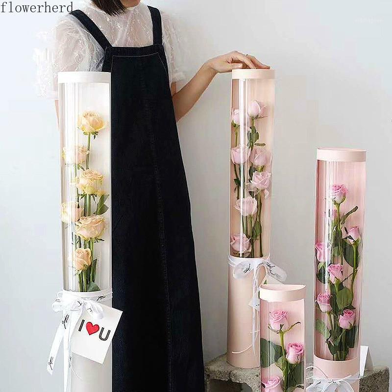 

Valentine's Day Bouquet Gift Box Creative Portable Box Rose Flower Packaging Christmas Decoratons Home Decoration Party Tool1