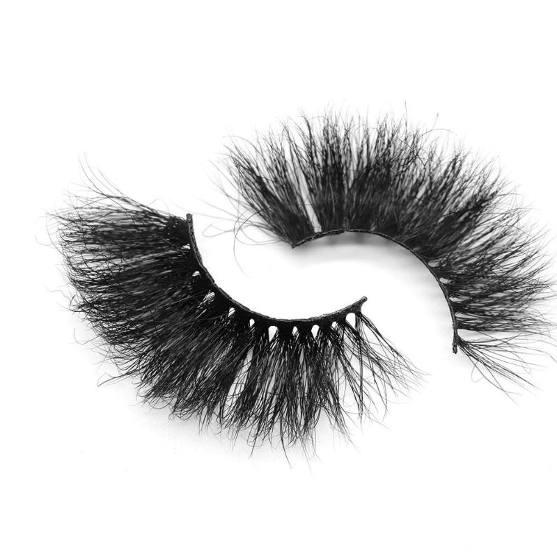 

Liyatton 1 Pair 3D Mink Fake Eyelashes Makeup Lashes Extension Water-proof Eye lash cases packaging wholesale Eyelash