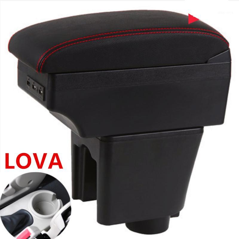 

For Aveo T200 T250 T255 2002-2011Leather Center Console Storage Box Armrest Cup Arm Rest 2008 2009 20101
