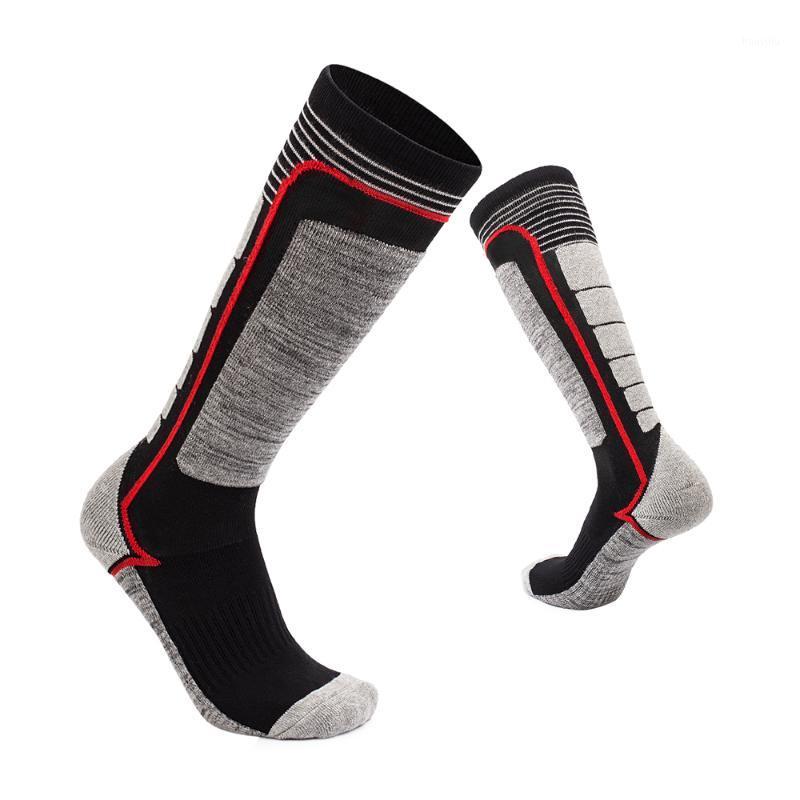 

New Sports Socks Men Stockings Running Sport Sock Cycling Basketball Best Athletic Winter Warm Hiking Ski Hockey Thermal Socks1, Gray l