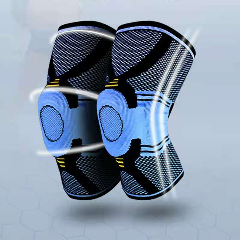 

1One Basketball Knee Brace Compression knee Support Sleeve Injury Recovery Volleyball Fitness sport safety sport protection gear, Multi