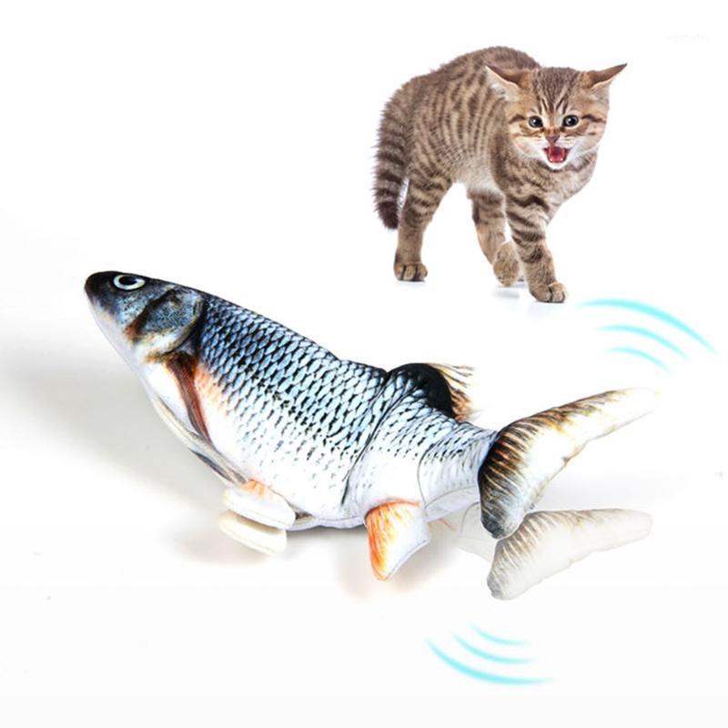 

USB Charging Simulation Fish Toys Electronic Pet Cat Toy Electric for Dog Cat Chewing Playing Biting Supplies Dropshipping1