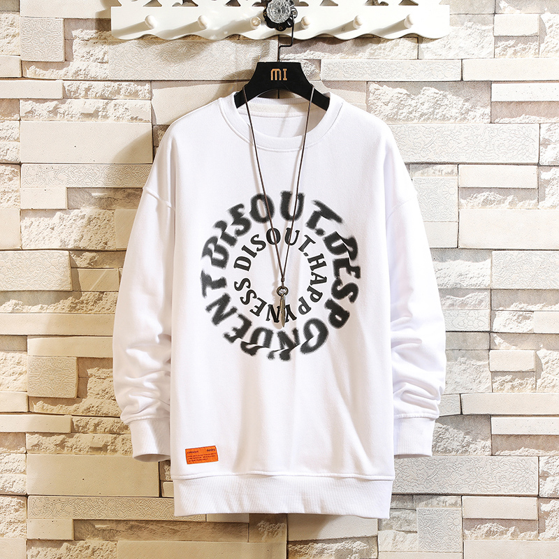 

Cool Print hoodies men Oversized Sweatshirts Hoodies Men Pullover Hipster Streetwear Hoodie Tops, Black