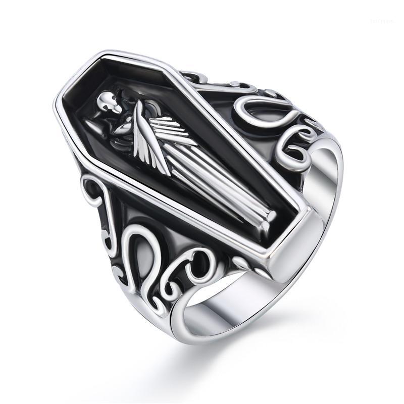 

1 Pcs 18 Size Fashion Cool Stereoscopic Egyptian Mummy Ring Punk Ancient Silver Color Mummy Ring For Women Men Jewelry R193-T2-71