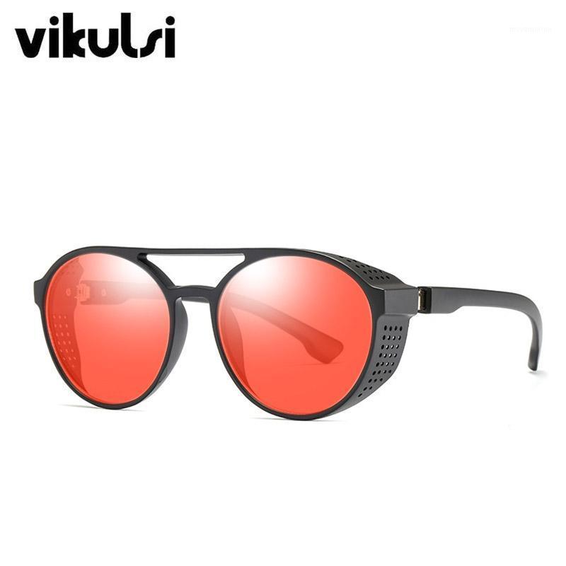 

2020 Vintage Round Sunglasses Men Thick Frame Driving Retro Sun Glasses UV400 Brand Punk Sun Glasses Men Lunette De Soleil Homme1