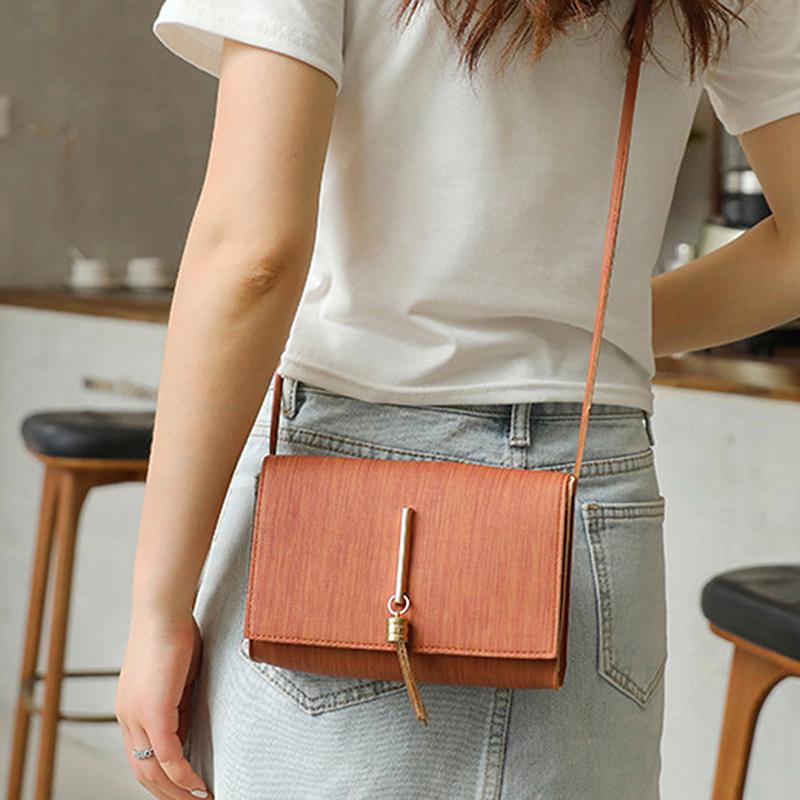 

Lightweight Crossbody Bags Small Vintage Tassel Shoulder Purse Travel Satchel For Women Simple All-match Small Fresh Ladies Bags, Blue
