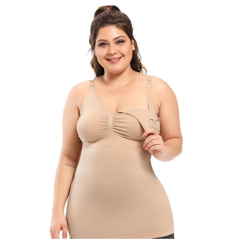 

Fitness Large size underwear breastfeeding easy to open buckle pregnant women suspenders breastfeeding shirt without steel ring1, Black