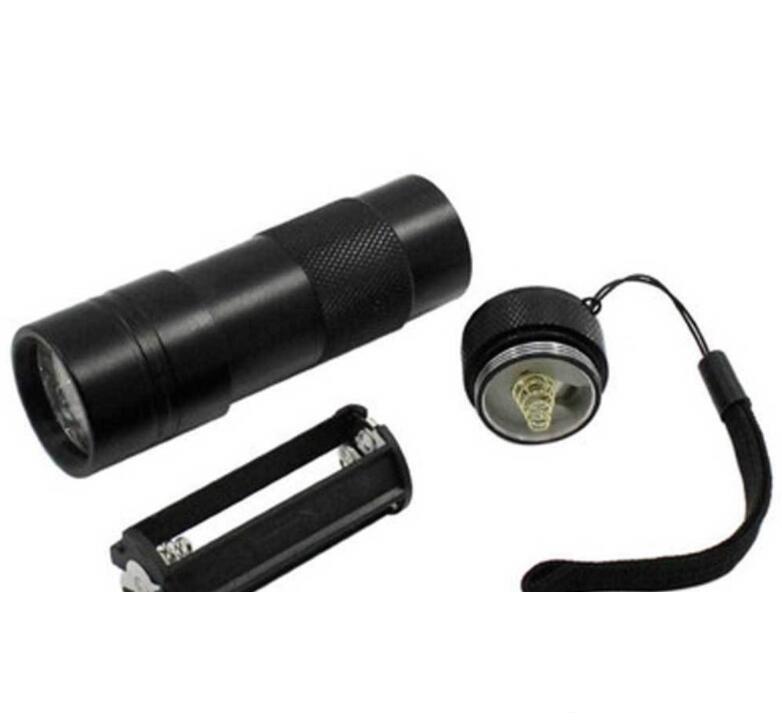 

395-400NM Ultra Violet UV Light Mini Portable 12 LED UV Flashlight Torch Scorpion Detector Finder Black light(UV-12)