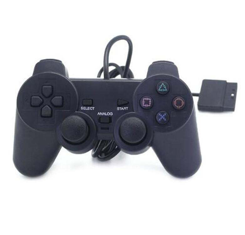 

Wired Controller Handle for PS2 Vibration Mode High Quality Game Controllers & Joysticks Applicable Products PS2 Host Black Color