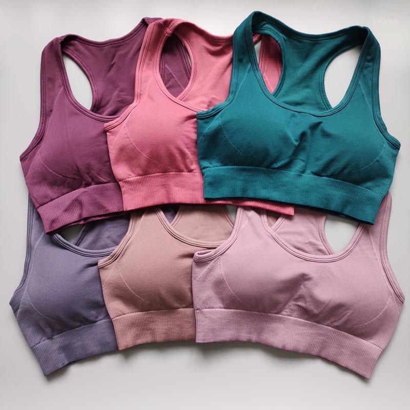 

Hyperflex Women Seamless Bra Sport Bra Top Yoga Sports Sports Wear for Women Gym Fitness Active Wear1, Grey