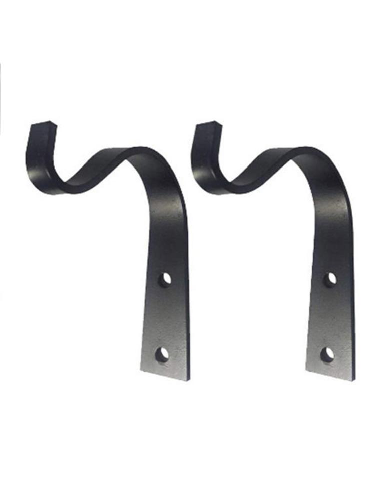 

Iron Flower Basket Hook Plant Hanger Bracket Heavy-Duty Hooks for Plant Hangers Lights and Artworks Indoor Outdoor Decor #4O