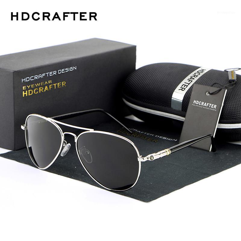 

HDCRAFTER Polarized Lens Sunglasses for Men/Women Pilot Driving Sunglasses Alloy Classic Sun Glasses masculino1