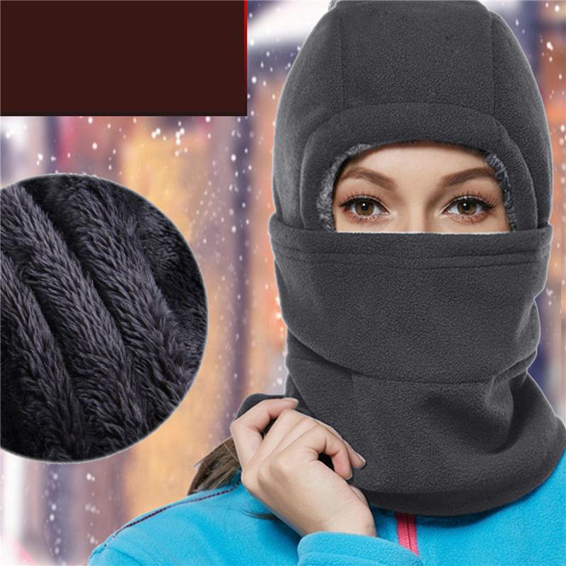

Unisex Multifunction Cool Wind Stopper Mask Hat Winter Outdoor Sports Warm Skullies Sports Scarves For Adults 4 Colors