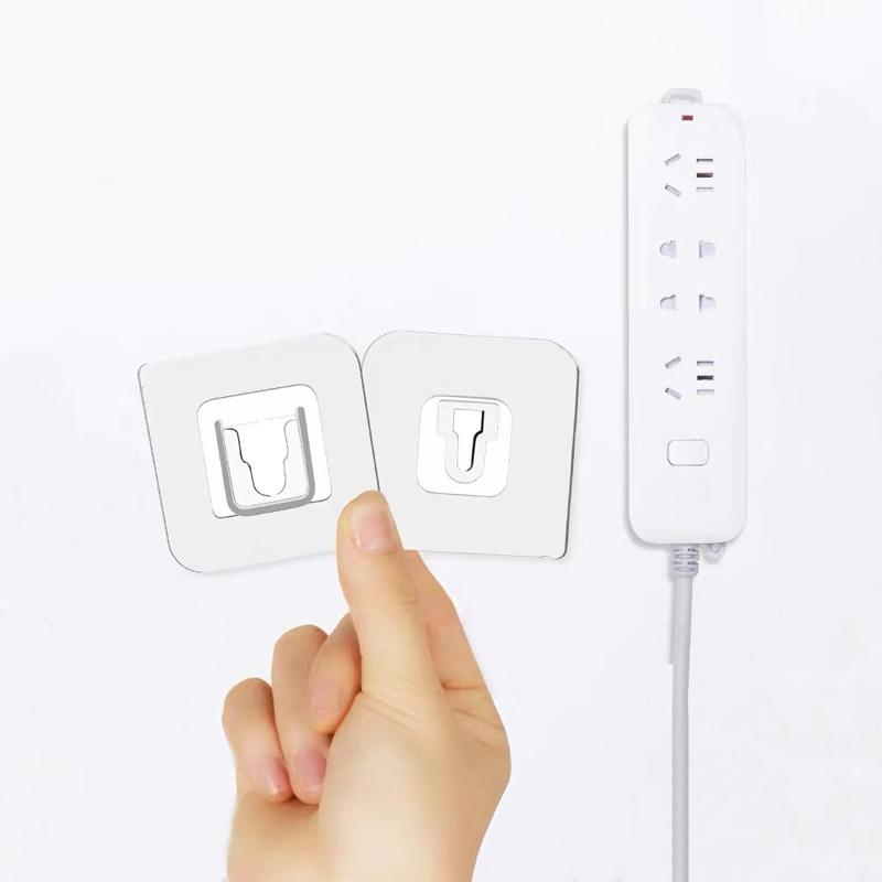 

Adhesive Wall Hooks Transparent Double-Sided Suction Strong Cup Sucker Storage Hanger Holder Rack For Home Bathroom Kitchen