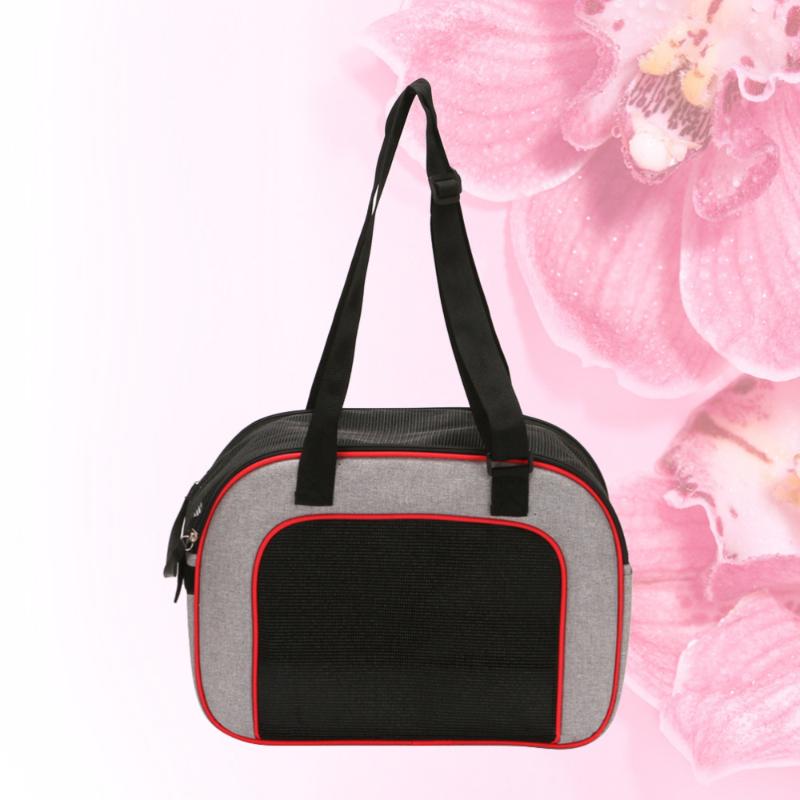 

Portable Pet Carrier Outdoor Pet Storage Bag Travel Shoulder Bag Handbag for Cat Dog (Red