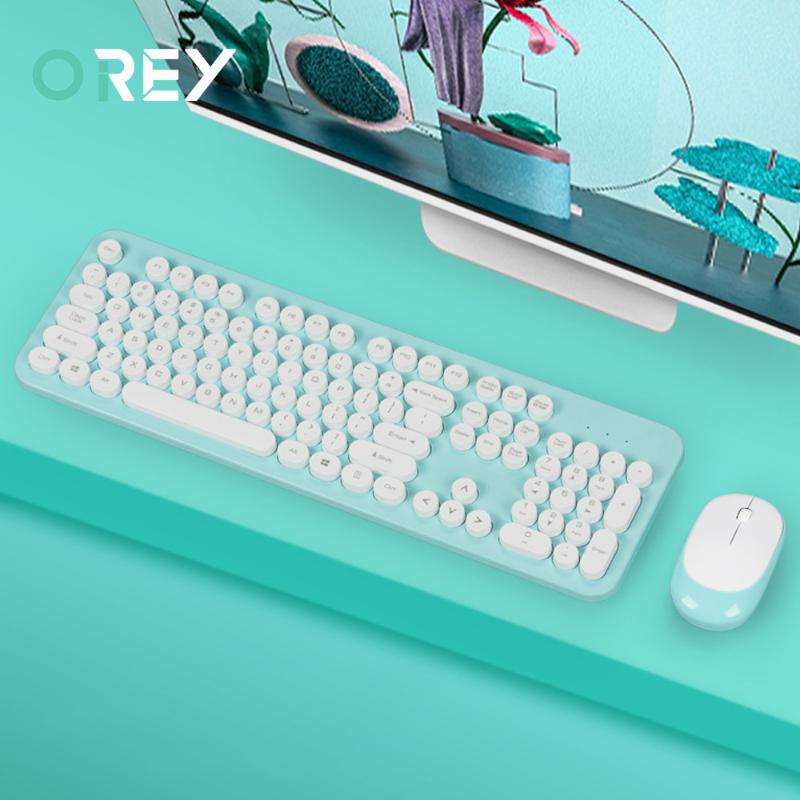 

2.4G Wireless Keyboard Mouse Kit Magic Ergonomic Silent Gaming Keyboard Mouse For Pro Computer Laptop Notebook PC Gamer