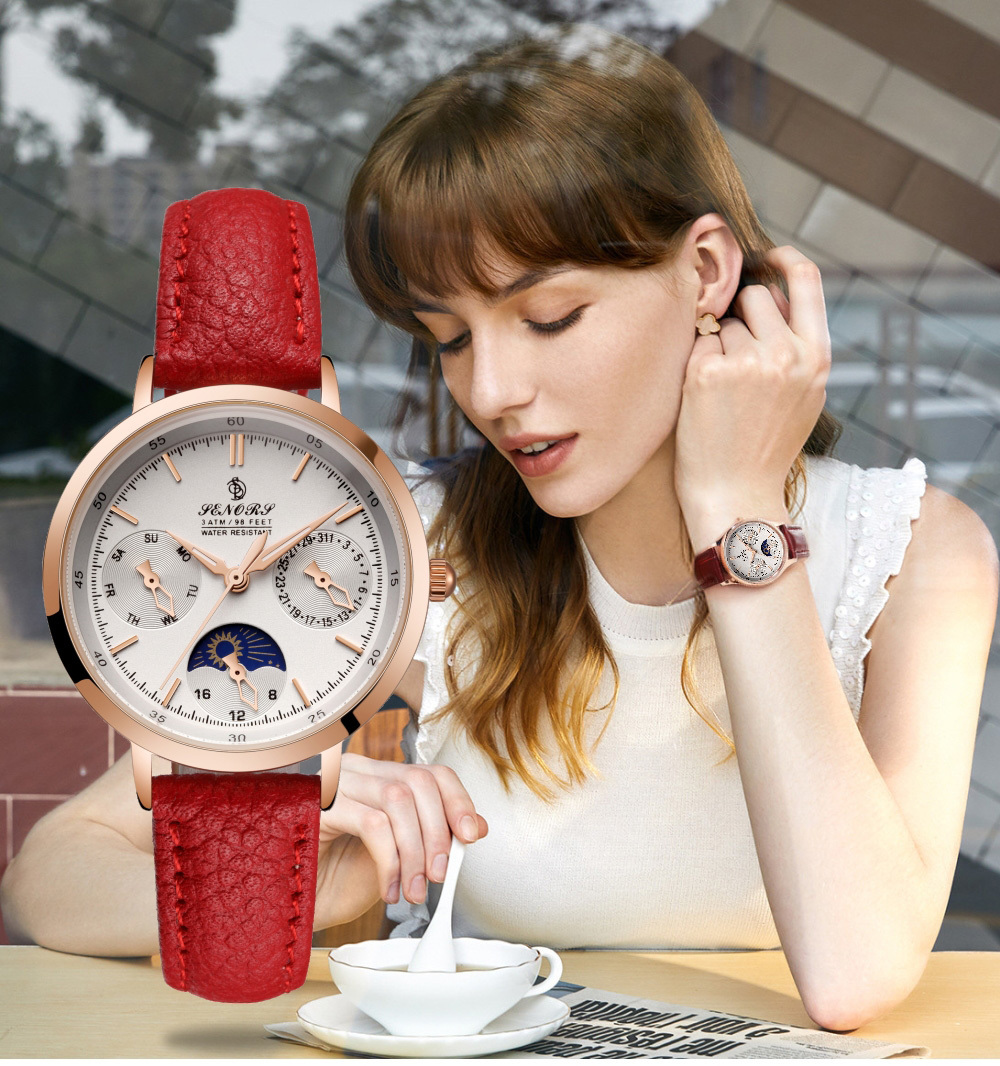 

New Women Ladies Colorful Luxury Delicate rhinestone Watches mechanical Frosted dial Female Bracele Watch 201118, White