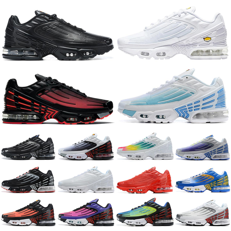 2020 TN PLUS 3 Hommes Femmes Chaussures Radiant Red Triple Triple Blanc Iridecent Crimson Laser Blue Mens Baskets Sports Sports Sports Sports