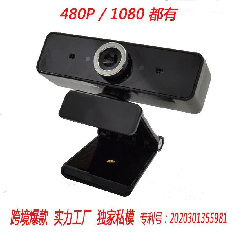 

Computer HD Camera Head 1080p with Microphone Desktop USB Drive-Free Network Class Home Video Conference Call1